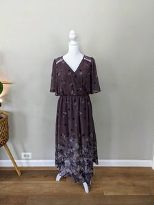 Xhilaration Maxi Floral Dress